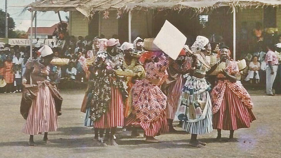 Antigua Carnival Colonial Costume