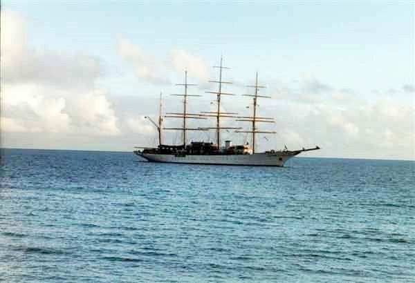 Yacht Sailing In Antigua
